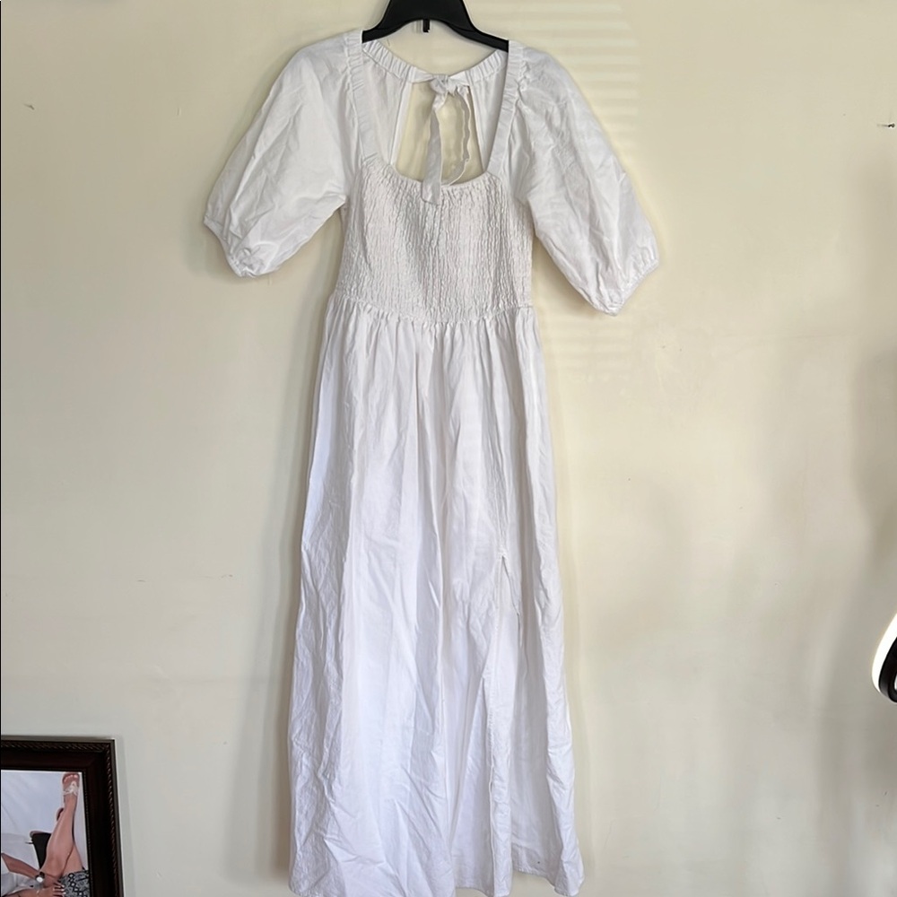 Nasty Gal White Maxi Dress